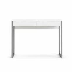 Aurora 2 Drawer Computer Desk in White-Tvilum -Outlet Desks Store unnamed file 13333