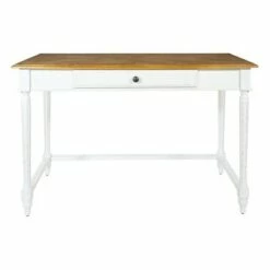 Medford Writing Desk Distressed White - OSP Home Furnishings
