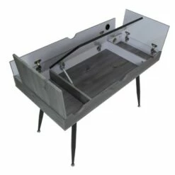 Nook Modern Office, Laptop and Writing Desk with Storage Compartments - Calico Designs Gray Wash 36 Nook Modern Office, Laptop and Writing Desk with Storage Compartments - Calico Designs Gray Wash -Outlet Desks Store unnamed file 13393