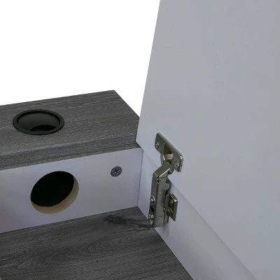 Nook Modern Office, Laptop and Writing Desk with Storage Compartments - Calico Designs Gray Wash 18 Nook Modern Office, Laptop and Writing Desk with Storage Compartments - Calico Designs Gray Wash - Image 16