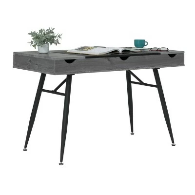 Nook Modern Office, Laptop and Writing Desk with Storage Compartments - Calico Designs Gray Wash 22 Nook Modern Office, Laptop and Writing Desk with Storage Compartments - Calico Designs Gray Wash - Image 20
