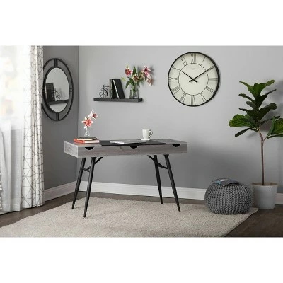 Nook Modern Office, Laptop and Writing Desk with Storage Compartments - Calico Designs Gray Wash 25 Nook Modern Office, Laptop and Writing Desk with Storage Compartments - Calico Designs Gray Wash - Image 23