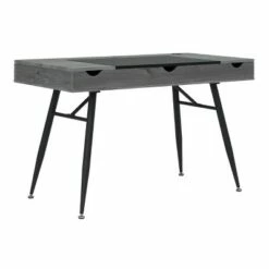 Nook Modern Office, Laptop and Writing Desk with Storage Compartments - Calico Designs Gray Wash 54 Nook Modern Office, Laptop and Writing Desk with Storage Compartments - Calico Designs Gray Wash -Outlet Desks Store unnamed file 13411