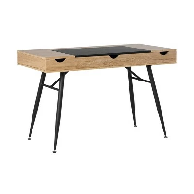 Nook Modern Office, Laptop and Writing Desk with Storage Compartments - Calico Designs Gray Wash 29 Nook Modern Office, Laptop and Writing Desk with Storage Compartments - Calico Designs Gray Wash - Image 27