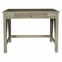 42" Braydon Writing Desk Gray Oak - OSP Home Furnishings