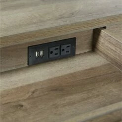 42" Braydon Writing Desk Gray Oak - OSP Home Furnishings -Outlet Desks Store unnamed file 13448