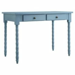 Elliott Wood Writing Desk with Drawers - Inspire Q Espresso -Outlet Desks Store unnamed file 13459