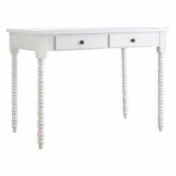 Elliott Wood Writing Desk with Drawers - Inspire Q Espresso -Outlet Desks Store unnamed file 13464