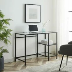 Aimee Desk Oil Rubbed Bronze - Crosley