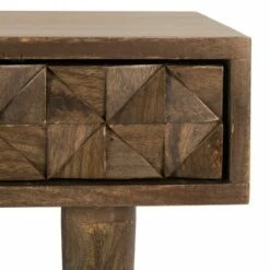Zinnia Desk Walnut - Safavieh -Outlet Desks Store unnamed file 13523