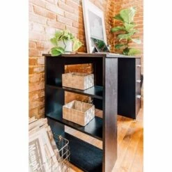 3 Shelve Monroe Computer Desk - OneSpace White -Outlet Desks Store unnamed file 1354