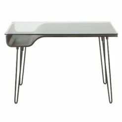 Avery Mid-Century Modern Desk - Lumisource Walnut -Outlet Desks Store unnamed file 13543