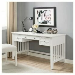 Adler Computer Desk White - Crosley -Outlet Desks Store unnamed file 13605