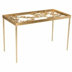 Otto Ginkgo Leaf Desk Gold - Safavieh -Outlet Desks Store unnamed file 13609
