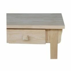 Mission Computer Desk - Unfinished - International Concepts -Outlet Desks Store unnamed file 13693