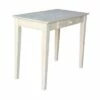 Solid Wood Writing Table Unfinished - International Concepts -Outlet Desks Store unnamed file 13766