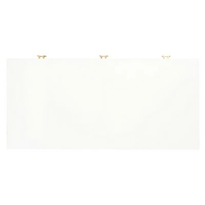 Neria Lacquer Writing Desk White/Gold - Safavieh 7 Neria Lacquer Writing Desk White/Gold - Safavieh - Image 5
