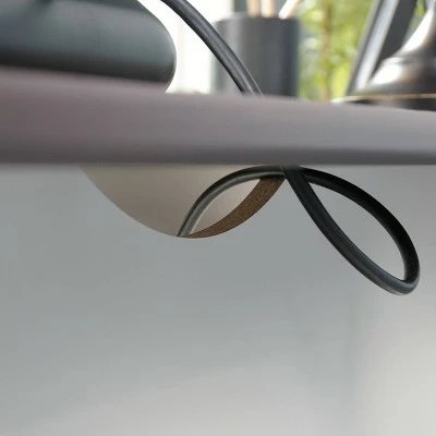 Computer Desk with Cherry Accent Top Soft White - Sauder 8 Computer Desk with Cherry Accent Top Soft White - Sauder - Image 6