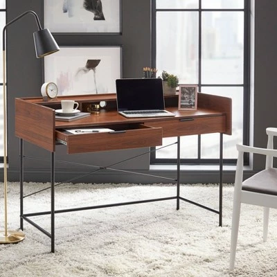 Essex Desk Walnut - Buylateral 3 Essex Desk Walnut - Buylateral