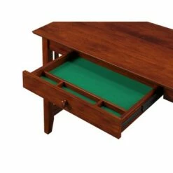 Mission Wood Writing Desk with Drawers and USB Walnut - Atlantic Furniture -Outlet Desks Store unnamed file 13934