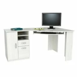 Corner Computer Desk Washed Oak - Inval 11 Corner Computer Desk Washed Oak - Inval -Outlet Desks Store unnamed file 13943