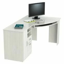 Corner Computer Desk Washed Oak - Inval 13 Corner Computer Desk Washed Oak - Inval -Outlet Desks Store unnamed file 13945