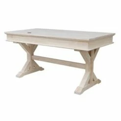 Executive Desk with Canyon Base Unfinished - International Concepts -Outlet Desks Store unnamed file 13954