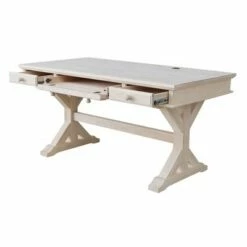 Executive Desk with Canyon Base Unfinished - International Concepts -Outlet Desks Store unnamed file 13956