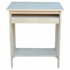 International Concepts Mission Computer Stand Unfinished