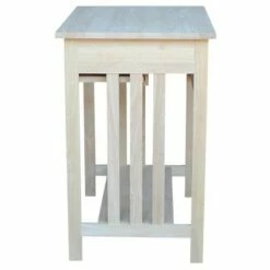 International Concepts Mission Computer Stand Unfinished 18 International Concepts Mission Computer Stand Unfinished -Outlet Desks Store unnamed file 13982