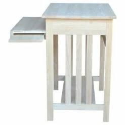 International Concepts Mission Computer Stand Unfinished 19 International Concepts Mission Computer Stand Unfinished -Outlet Desks Store unnamed file 13983