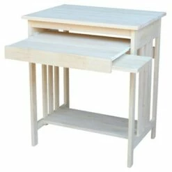 International Concepts Mission Computer Stand Unfinished 20 International Concepts Mission Computer Stand Unfinished -Outlet Desks Store unnamed file 13984