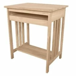 International Concepts Mission Computer Stand Unfinished 21 International Concepts Mission Computer Stand Unfinished -Outlet Desks Store unnamed file 13985
