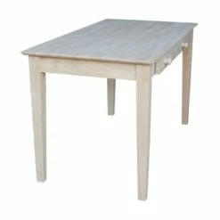 Whitewood Industries Computer Desk with Flip Down Drawer Unfinished Wood - International Concepts -Outlet Desks Store unnamed file 14010