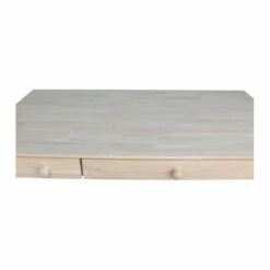 Whitewood Industries Computer Desk with Flip Down Drawer Unfinished Wood - International Concepts -Outlet Desks Store unnamed file 14015