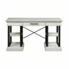 Gabby Chic 1 Drawer Writing Desk White - Treasure Trove Accents