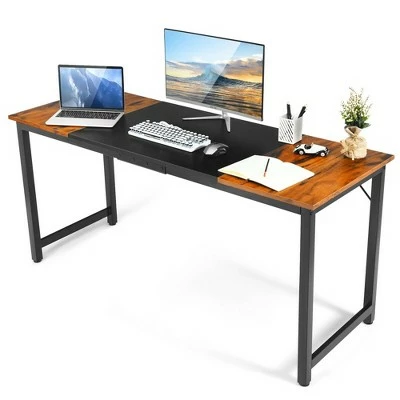 Costway 63'' Large Computer Desk Writing Workstation Conference Table Home Office 9 Costway 63'' Large Computer Desk Writing Workstation Conference Table Home Office - Image 7