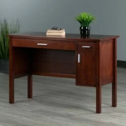 Emmett Writing Desk Walnut - Winsome -Outlet Desks Store unnamed file 14096