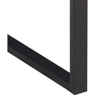 Leighton Writing Desk Wood and Black Metal - Serta 8 Leighton Writing Desk Wood and Black Metal - Serta - Image 6