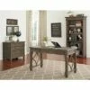 Carson Writing Desk Brown - Martin Furniture