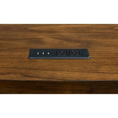 Addison Writing Desk Auburn - Martin Furniture 4 Addison Writing Desk Auburn - Martin Furniture - Image 2