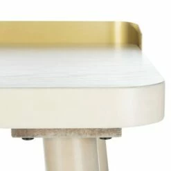 Parker 1 Drawer Desk White Washed/Gold - Safavieh -Outlet Desks Store unnamed file 14149
