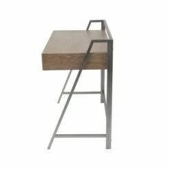Olivia & May Modern 2 Drawer Desk Brown - Olivia & May -Outlet Desks Store unnamed file 14160