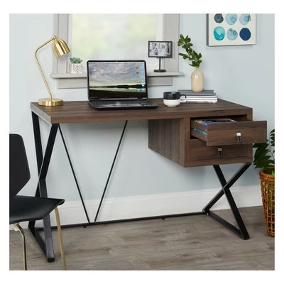 Amara Desk Brown - Buylateral 4 Amara Desk Brown - Buylateral - Image 2