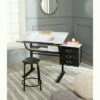 Harvard Writing Desk - White/Black - Safavieh 1 Harvard Writing Desk - White/Black - Safavieh -Outlet Desks Store unnamed file 14252