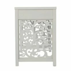 Lausk Desk with Storage Light Gray - Aiden Lane -Outlet Desks Store unnamed file 14260