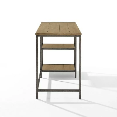 Brooke Desk Washed Oak - Crosley 4 Brooke Desk Washed Oak - Crosley - Image 2