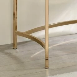 Burwick Writing Desk with Glass Top Gold - miBasics 10 Burwick Writing Desk with Glass Top Gold - miBasics -Outlet Desks Store unnamed file 14284