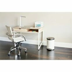 Steel Writing Desk in Brown- Safco -Outlet Desks Store unnamed file 14288