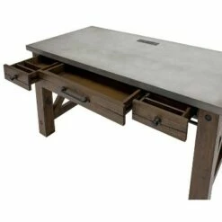 54" Jasper Writing Desk Brown - Martin Furniture 13 54" Jasper Writing Desk Brown - Martin Furniture -Outlet Desks Store unnamed file 14315